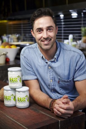 Coconut oil connossieur: Andy Allen creats a coconut oil recipe every day during February.