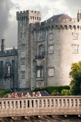 Kilkenny Castle is one of the features of the town's Medieval Mile. 