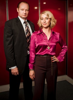 <i>Paper Giants: The Birth of Cleo</I> starred Rob Carlton as Kerry Packer and Asher Keddie as Ita Buttrose.