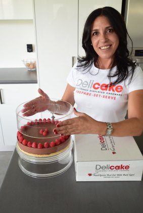 Julie Atoui borrowed $40,000 through her mortgage to fund her start-up Delicake. 