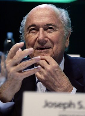 FIFA President Sepp Blatter.