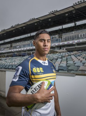 Nigel Ah Wong has been compared to Israel Folau, but says it's time to forge his own path.