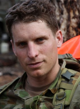 Andrew Hastie during his time with the ADF.