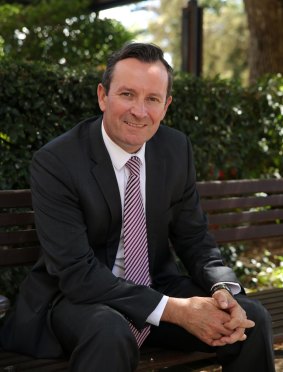 Mark McGowan, Leader of the Opposition, is pushing to become WA's new leader.