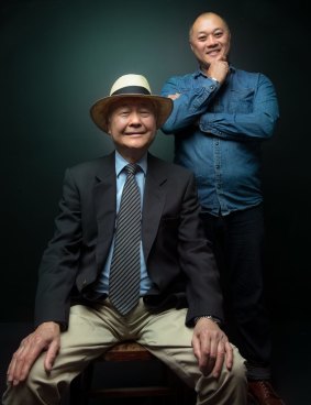 Gilbert Lau and his son, Jason.