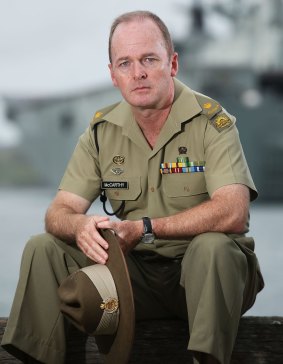 Major Stuart McCarthy was prescribed mefloquine while serving in Ethiopia and Eritrea in 2001 and has since suffered depression, vertigo, hearing and memory problems and cognitive impairment.