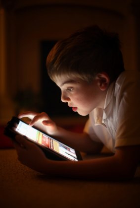 Electronic devices are having a negative effect on children's sleep. Photo: Getty Images
