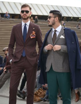 At Pitti Uomo, cutting edge men's style is the norm.