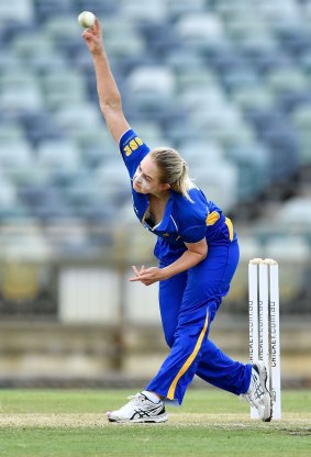 Maitlan Brown has ticked the WACA off her bucket list, and now heads to Hobart's Bellerive Oval to take on the Tasmanian Roar on Friday.