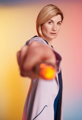 Jodie Whittaker as Doctor Who.