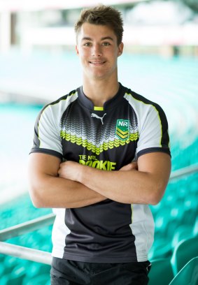 Canberra's Jordan Martin is a chance to win the NRL Rookie TV show title.