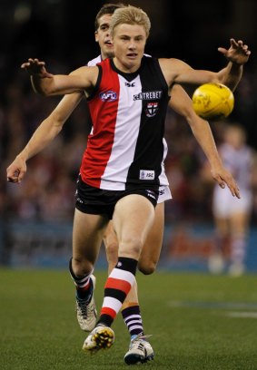 Former Saint Clint Jones is one of the players who will likely line up for Essendon in the NAB Challenge.
