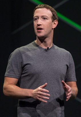 Facebook CEO and founder Mark Zuckerberg.