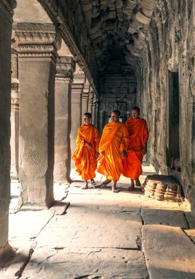 Tomb raider temples: Angkor Wat.