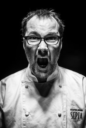 Martin Benn, head chef and co-owner of at Sepia Restaurant.
