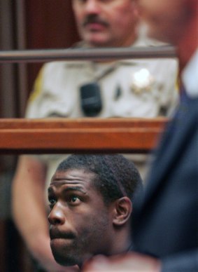 Lawrence Phillips in Superior Court in Los Angeles, 2005.
