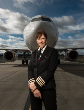Pioneering female airline pilot Deborah Lawrie.