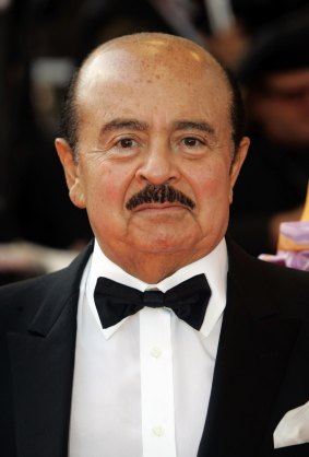 Adnan Khashoggi at at the Cannes film festival in 2008.