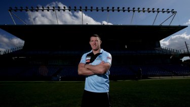 Dedicated: What you see is what you get with Cronulla captain Paul Gallen.