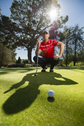 Canberra golfer Brendan Jones is looking for a fresh start in 2016.