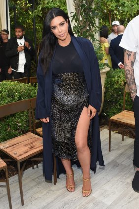 Kim Kardashian – she knows her angles.