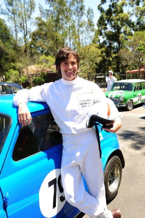 The miniseries aims to show the good and the bad of Peter Brock (with Matt Le Nevez pictured in the role). 