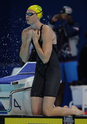 Cate Campbell won't mind if she fails to defend her 100m world title in Russia in August.
