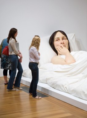 Ron Mueck's In Bed.