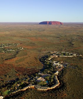 Ayers
Rock Resort is
20 kilometres
from Uluru.