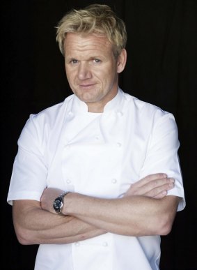 The perfect storm: Gordon Ramsay in <i>Hell's Kitchen</i>.