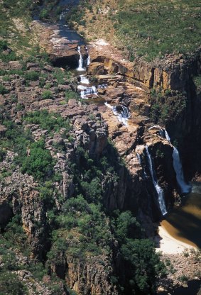 Rocky road: Jim Jim Waterfall.