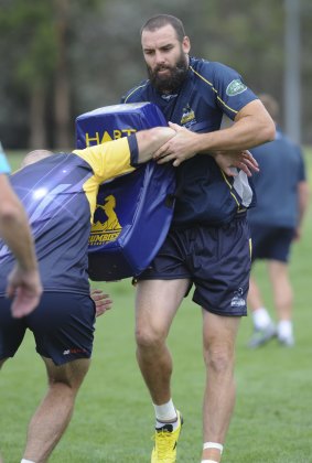Brumbies flanker Scott Fardy had more than 100 stitches after his games for the Wallabies last year.