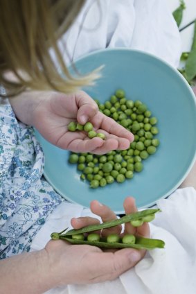 Get the kids to help you pod the peas and they'll enjoy eating them so much more.