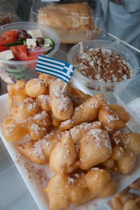Honey puffs were among the many delicacies on offer at the country's longest-running Greek festival.