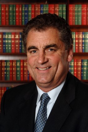 Victorian Court of Appeal president Chris Maxwell is a "male champion of change" who sought the data as part of his efforts to improve diversity.
