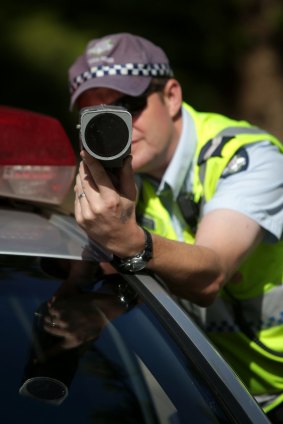 Police officers regularly estimate drivers' speeds, according to Commissioner Ian Stewart.