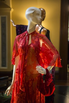 Each outfit on display at the Old Government House dazzles and shines.