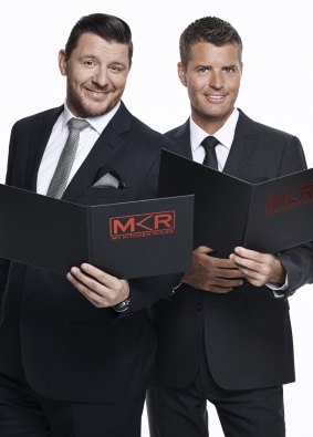 Undeniably popular: <i>My Kitchen Rules</i> is hosted by Manu Feildel (left) and Pete Evans.