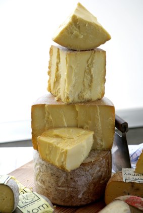 Bruny Island cheeses.