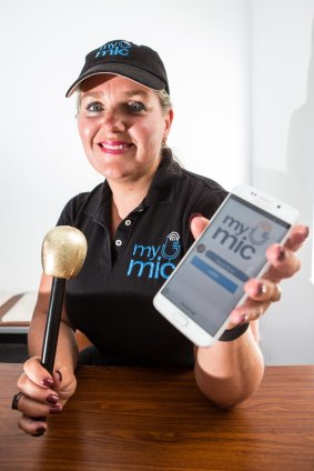Deirdre Porter is searching for backers for her MyMic app.   