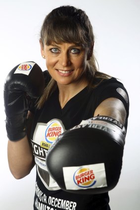 Packing a punch: New Zealand netball legend Irene van Dyk will glove up for Fight For Life.