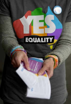 The results of the postal survey will be announced on November 15.
