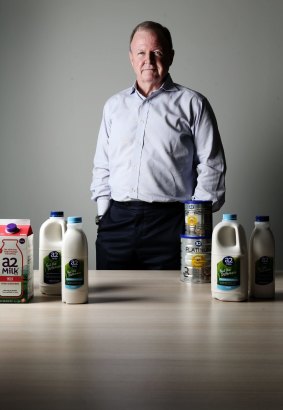 A2 Milk chief executive Geoff  Babidge says infant formula is becoming a "more significant and meaningful growth driver" for the company.