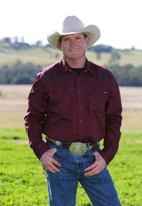 Rodeo rider and farmer Lance Jones.

