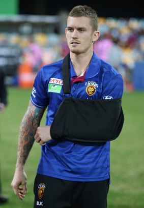 The Lions' Dayne Beams will have scans on his injured shoulder.