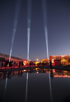 Hobart's Dark Park at Dark Mofo 2016.