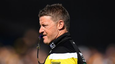 Damien Hardwick has coached Richmond into their first grand final in 35 years.