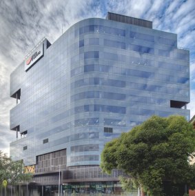 Grocon's completed office building at One McNab Avenue in Footscray.