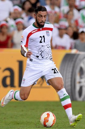 Ashkan Dejagah of Iran.
