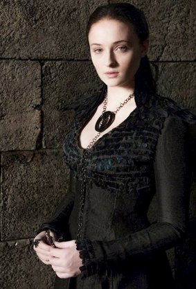 Sophie Turner as Sansa Stark in  season 6.